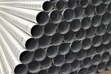 Galvanised Spiral Tube Duct 400mm Diameter x 2 meters