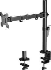 BONTEC Single Monitor Arm Desk Mount 13–32 Inch LCD LED PC Screen Tilt Swivel Ro