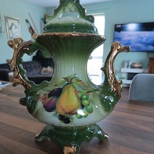 Vintage Staffordshire Green