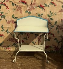 Antique Dollhouse Metal Wash