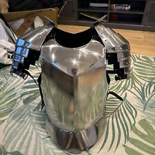 Real Metal Knight Chest and Shoulder Armour