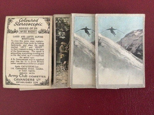 Cavanders cigarette cards - cavanders,