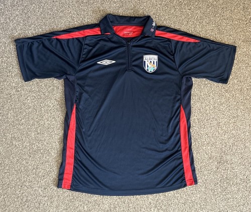 West brom zip umbro polo - west,