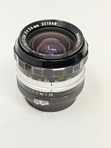 Nikon nikkor auto 24mm 8 - nikon, f2.8