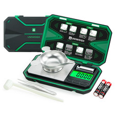 Milligram Scale Precision 0.001G/50G, Digital Jewelry Scale for Powder,Coins,Gol