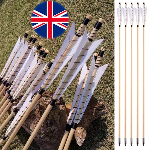 12x wooden arrows 5 - 12x,