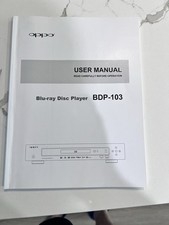 OPPO BDP-103 BDP103 Blu-Ray
