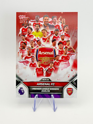 Topps now arsenal premier - topps,