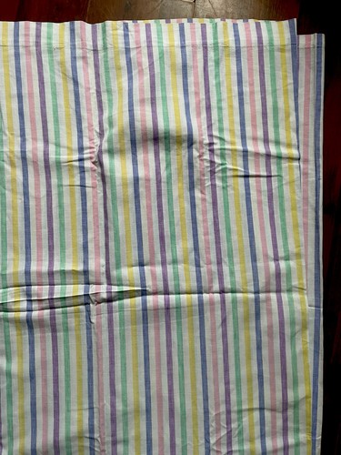 Single vintage candy stripe - single,