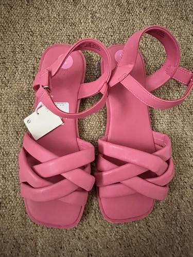 Zara pink sandals - sandals, 5uk
