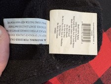 KONG black Parachute Puffer jacket waterproof coat SMALL dog 36 -43 cm back