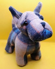 Tartan Dora Designs Plaid Fabric Scottie Dog Paper Weight 17cm Scottish Terrier