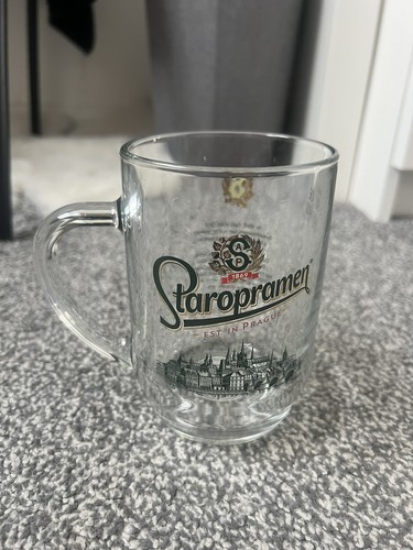 Staropramen glass pint - x,