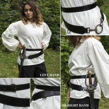 Leather double wrap weapon - double,