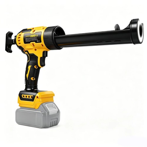 Electric caulking gun - caulking, no