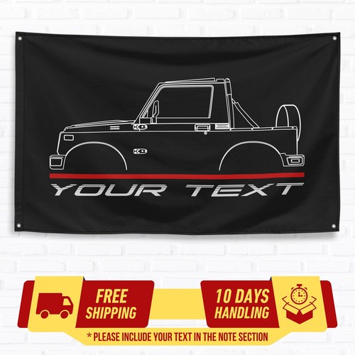 Custom flag for suzuki samurai - for,