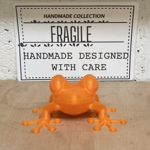 The frog 3d printed - “aj,