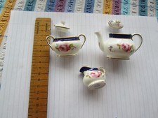 Coalport miniatures teapot