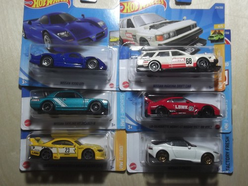 Hot wheels set - of, nissan