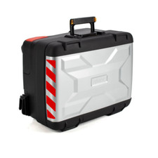 BMW Vario Side Pannier Reflective Safety Chevron Strip Stickers - Set of 2