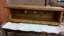 TV stand Chunky Rustic Side