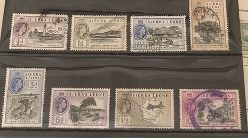 Sierra leone 1956 - sierra,