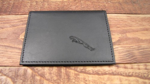 Jaguar logo black leather - jaguar,