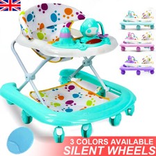 Baby Walker Bouncer First Steps Push Along Activity Music Ride On Car Melody UK