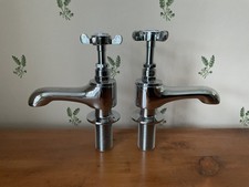 PAIR DEVA CORONATION CHROME BATH TAPS BRAND NEW TRADITIONAL
