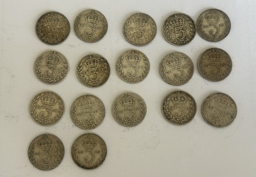 Job lot pre 1920 silver - pre,