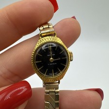 Vintage 9ct Rolled Gold Services Empire 17 Jewels Ladies Mechanical Watch