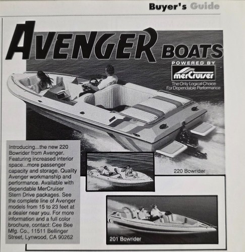 1980 print avenger 220 - 1980's,