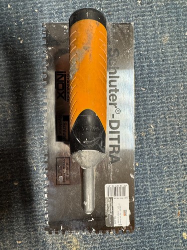 Schluter ditra flooring trowel - ditra,
