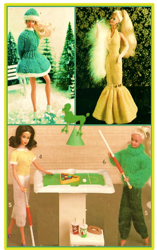 Knitting pattern barbie - knitting,