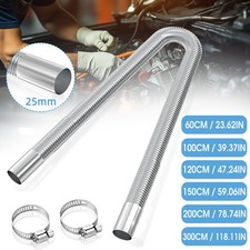 100cm - 300cm Air Diesel Heater Parking Stainless Steel Exhaust Pipe Tube Gas UK