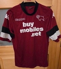 2013- 2014 Derby County, Away Football Shirt by Kappa, Adult Small