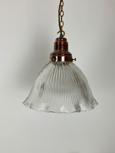 Extra large antique holophane - extra,
