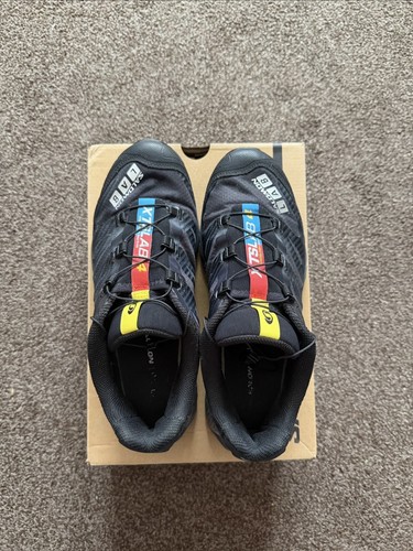 Salomon mens black - black, 8