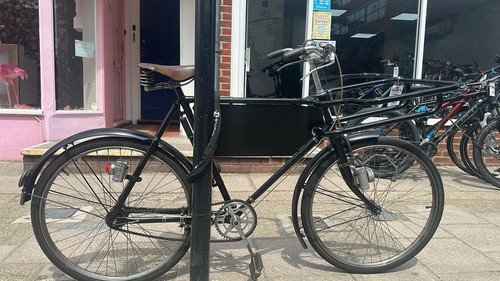 Vintage trade butchers bicycle - vintage,