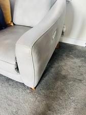 Immaculate  3 Seater Recliner Sofa Purchased From Oak Furniture Land Grey