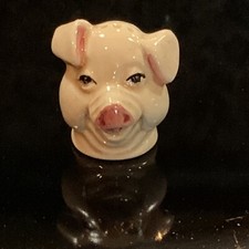 Thimble Pig Bone China Sylvac