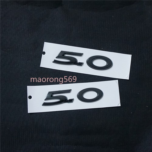 Black glossy plastic - 5.0,