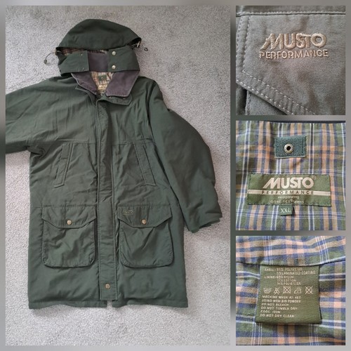 Musto jacket men xxl khaki - jacket,