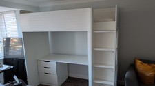 Single Cabin Bed with Desk