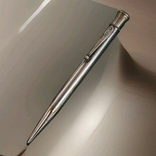 Art Deco Silver Plated French ( JiF / Waterman ) Propelling / Mechanical Pencil