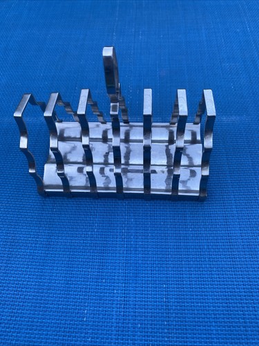 Vintage stainless steel toast - steel,