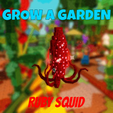 RUBY SQUID / GROW A GARDEN / CHEAP AND FAST