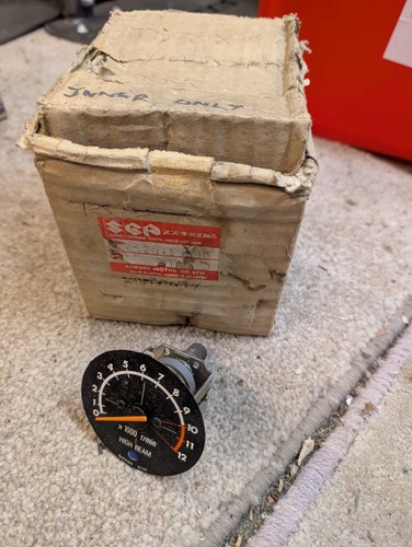 Suzuki ts50x speedo rev - suzuki,