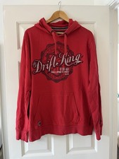 Mens hoodie large drift king - large,