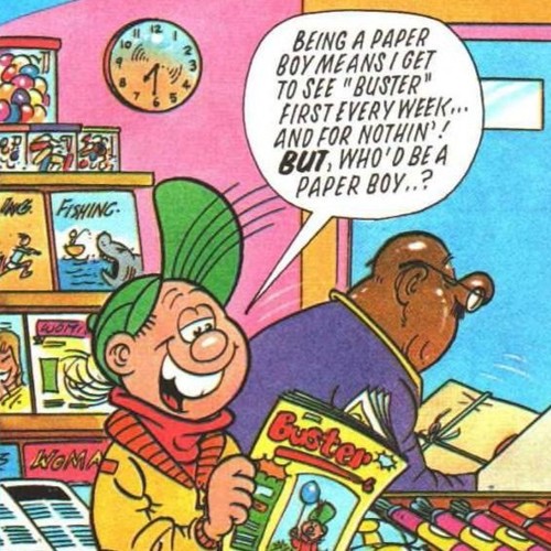 Buster comic vintage uk - buster,